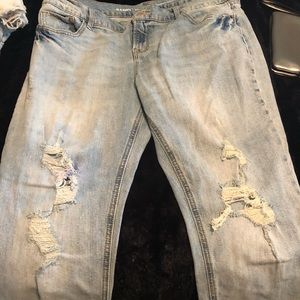Cropped jeans